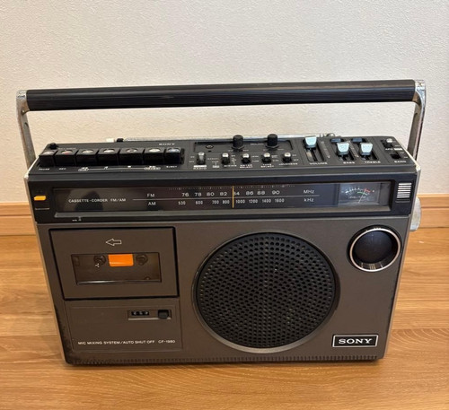 Sony 1980 am - cf-1980, fm/am
