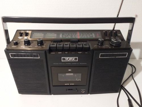 Lecteur radio cassette yorx - radio,